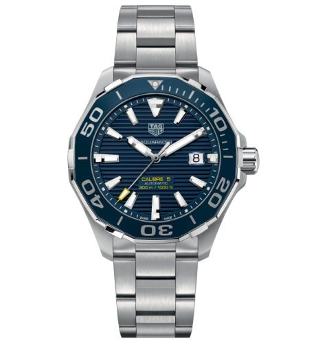 TAG Heuer Aquaracer 300M Calibre 5 43 Stainless Steel / Blue / Steel